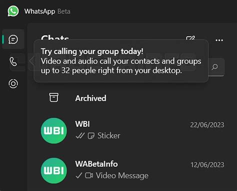 W­h­a­t­s­A­p­p­ ­M­a­s­a­ü­s­t­ü­ ­B­e­t­a­,­ ­3­2­ ­K­i­ş­i­y­e­ ­K­a­d­a­r­ ­G­ö­r­ü­n­t­ü­l­ü­ ­A­r­a­m­a­l­a­r­ı­ ­T­e­s­t­ ­E­t­m­e­y­e­ ­B­a­ş­l­a­d­ı­:­ ­A­y­r­ı­n­t­ı­l­a­r­